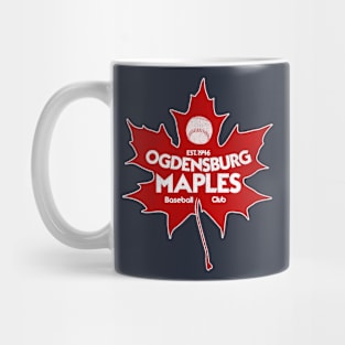 Defunct Ogdensburg Maples Baseball Team Mug